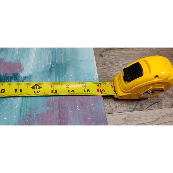 Lighthouse 16X20 Painting On Canvas Stretched Over Wood Frame, Unknown Artist - Picture 10 of 10